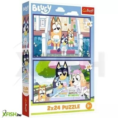Trefl: Vicces Bluey - 2 x 24 darabos puzzle