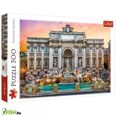 Trefl: Trevi-kút, Róma - 500 darabos puzzle