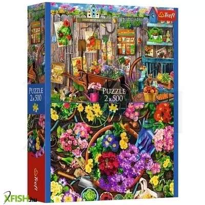 Trefl: Kerti munka - 2 x 500 darabos puzzle