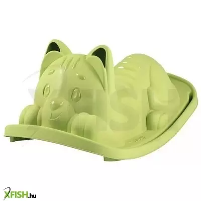 Smoby Life: Cica formájú libikóka - zöld