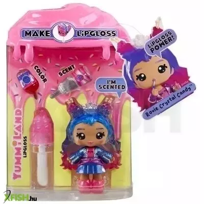 Yummiland: Csináld magad szájfény és baba, 2. széria - Roxie Crystal Candy