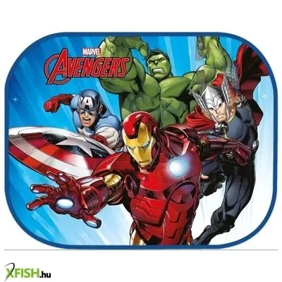 Bosszúállók: Oldalsó napvédő autóba, 2 db-os - 44 x 35 cm