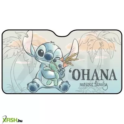 Stitch: Első napvédő autóba - 130 x 70 cm