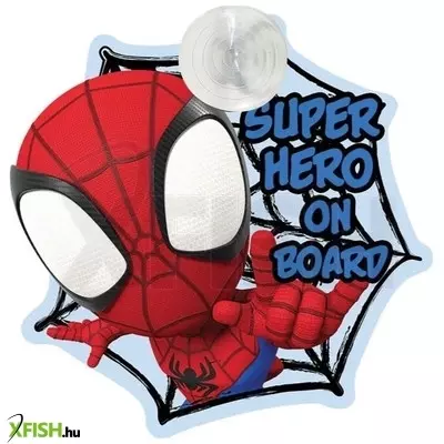 Pókember: Baby on Board jelzés tapadókoronggal