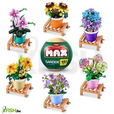 MAX: Flowers - Virág építőjáték - többféle