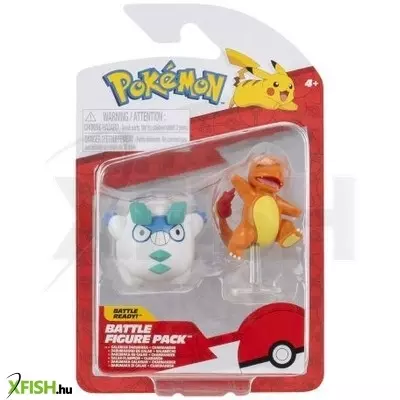 Pokémon: 2 db-os figura csomag - Galarian Darumaka, Charmander