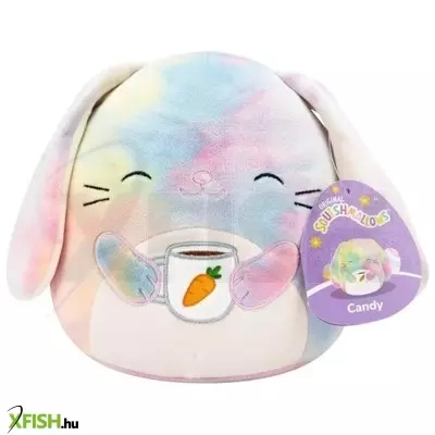 Squishmallows: Candy, a nyuszi répás csészével - 20 cm