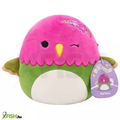 Squishmallows: Na'lma, a kacsintó kolibri virágokkal - 20 cm