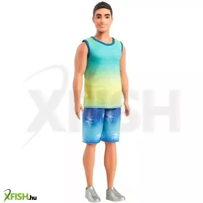 Ken: Fashionista fiú baba színátmenetes pólóban