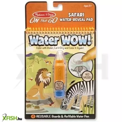 Melissa & Doug: Rajzolás vízzel - Szafari