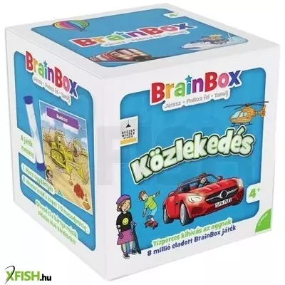 Brainbox társasjáték: Közlekedés, új