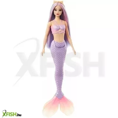 Barbie: Mesebeli sellő baba - lila