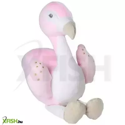 Nicotoy: Sparkle bébiplüss - Flamingó, 30 cm