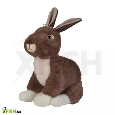 Nicotoy: Ülő plüssnyuszi - 23 cm, barna