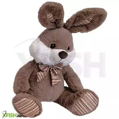 Nicotoy: Tapsi plüss nyuszi - barna, 26 cm