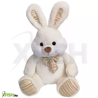 Nicotoy: Tapsi plüss nyuszi - krémszinú, 26 cm