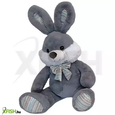 Nicotoy: Tapsi plüss nyuszi - szürke, 26 cm