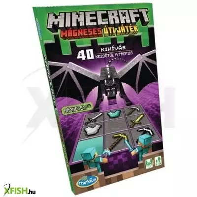 Minecraft mágneses logikai játék