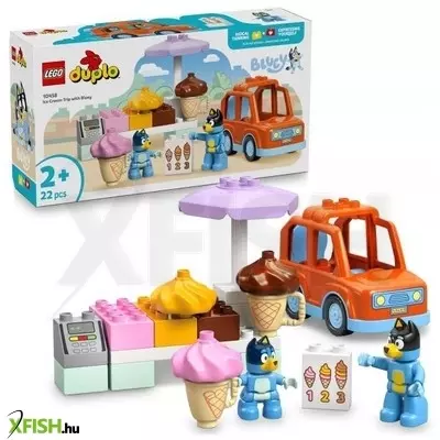 LEGO® DUPLO® Bluey Fagyizás Bluey-val 10458