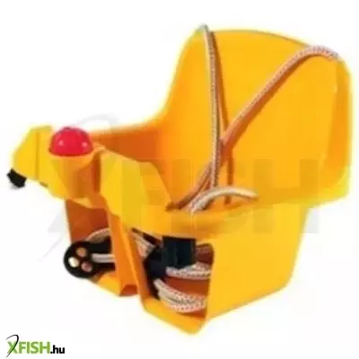 támlás hinta dudával - sárga