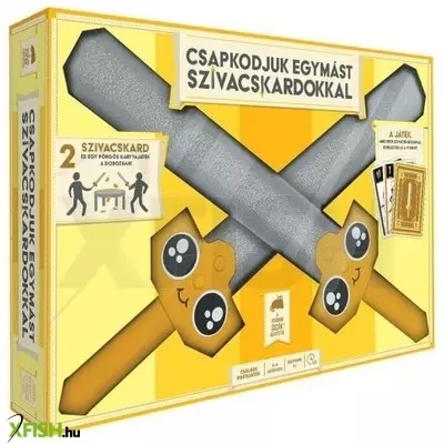 Csapkodjuk egymást szivacskardokkal társasjáték