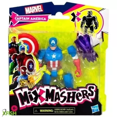 Bosszúállók: Mixmashers akciófigura - Amerika kapitány