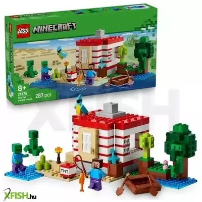 LEGO® Minecraft® Dinamitház a dzsungelben 21275
