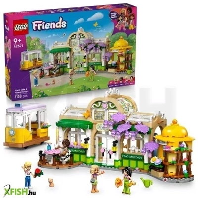lego® friends botanikus kávéház és virágbolt 42671
