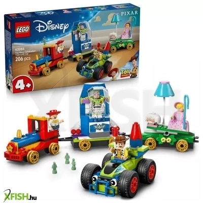 lego® disney toy story ünnepi vonat és rc versenyautó 43264