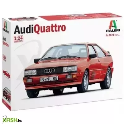 Italeri: Audi Quattro makett, 1:24