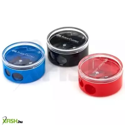 Faber-Castell: Dupla, tartályos műanyag hegyező - többféle