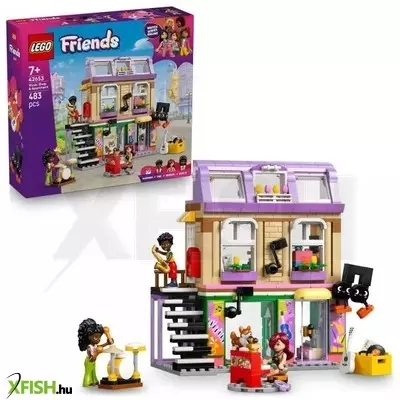 lego® friends hangszerbolt és lakás 42653