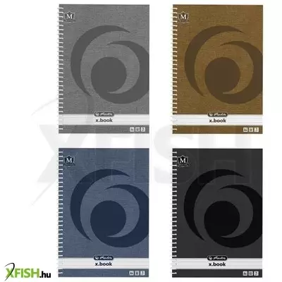 Montana: A4-es spirálfüzet, vonalas - többféle