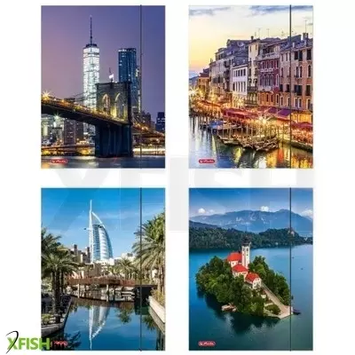 Herlitz: City gumis mappa, A4 - többféle