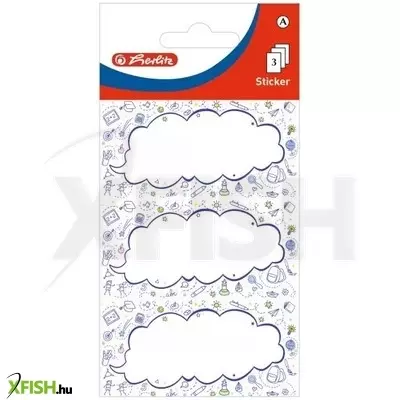 Herlitz: Back To School füzetcímke - 9 db-os