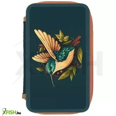 Herlitz: Kolibri mintás tolltartó, kétemeletes