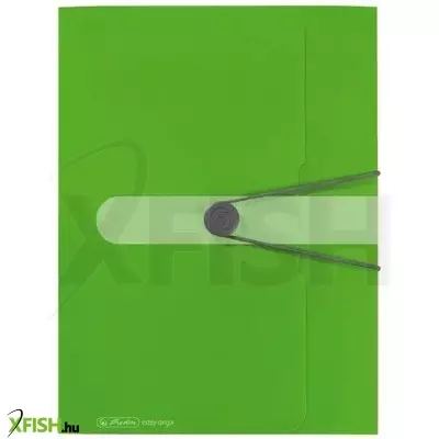 Herlitz: Könnyen zárható mappa, A4 - almazöld