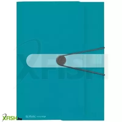 Herlitz: Könnyen zárható mappa, A4 - türkiz