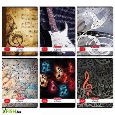 Herlitz: A4-es hangjegy füzet, 86-32 - többféle