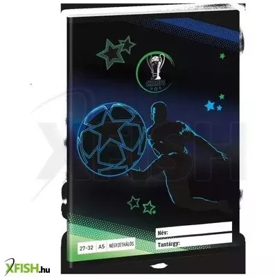 Ars Una: Champs négyzethálós füzet - A/5-ös