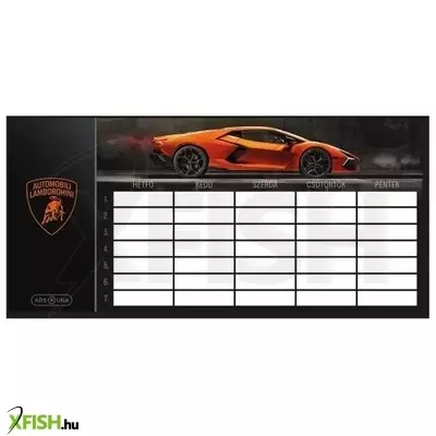 lamborghini: egylapos órarend