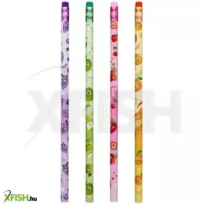 Bensia: Gyümölcs mintás grafitceruza - radíros, többféle