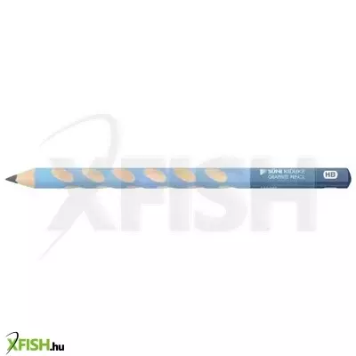 Kidlike: Háromszögletű vastag grafitceruza - kék, HB