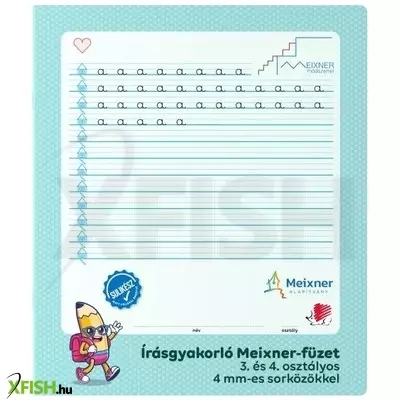 Meixner-féle írásgyakorló füzet - 3. és 4. osztály