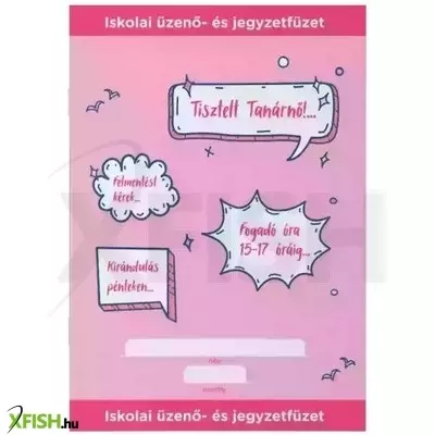 ICO Student: Iskolai üzenőfüzet, A5