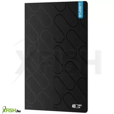 ICO Student: Black prémium sima füzet - A4, többféle