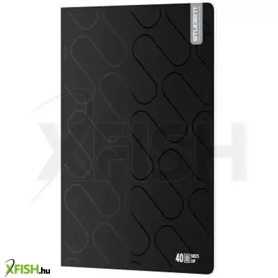 ICO Student: Black prémium négyzethálós füzet - A4, többféle