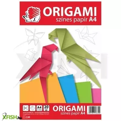 ICO Süni: Origami lapok - A4, 20 lapos