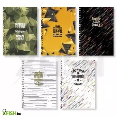 Inspiration: Négyzterácsos spirálfüzet - A4, többféle