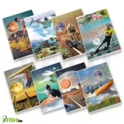 Pigna: Dream Sport négyzetrácsos füzet - A4, többféle